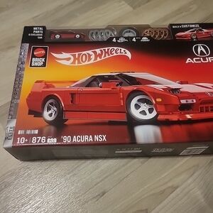 Mattel Hot Wheels '90 Acura NSX Red Collectable Car